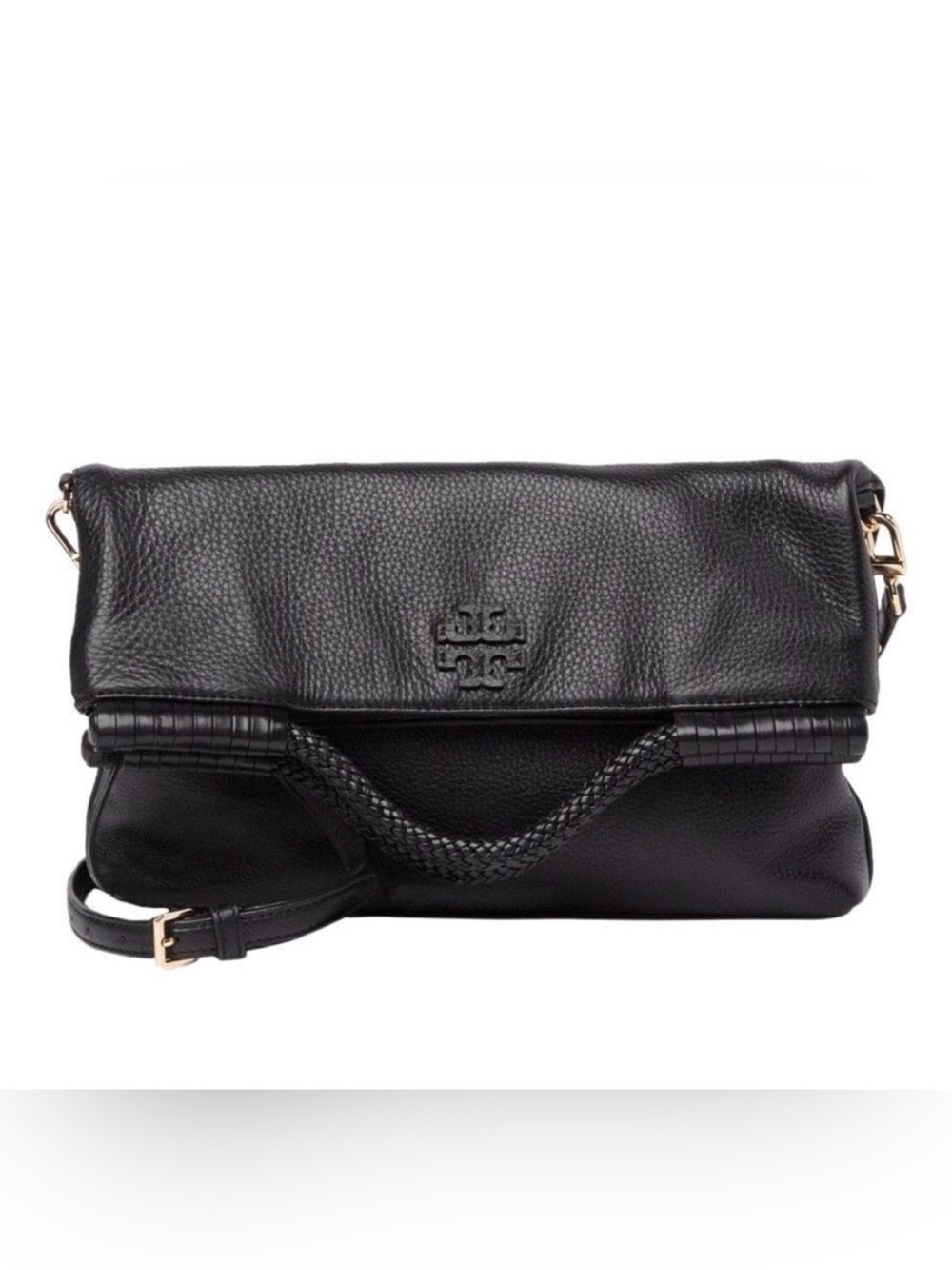 NWT Tory Burch taylor convertible fold-over cross-body bag